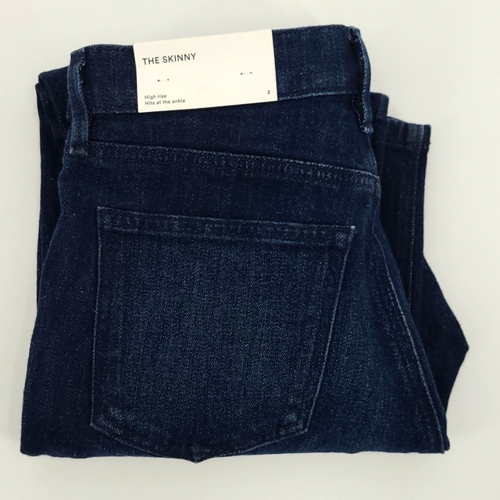 NWT‎ Ann Taylor Factory Skinny High Rise Jeans Women's Sz 2